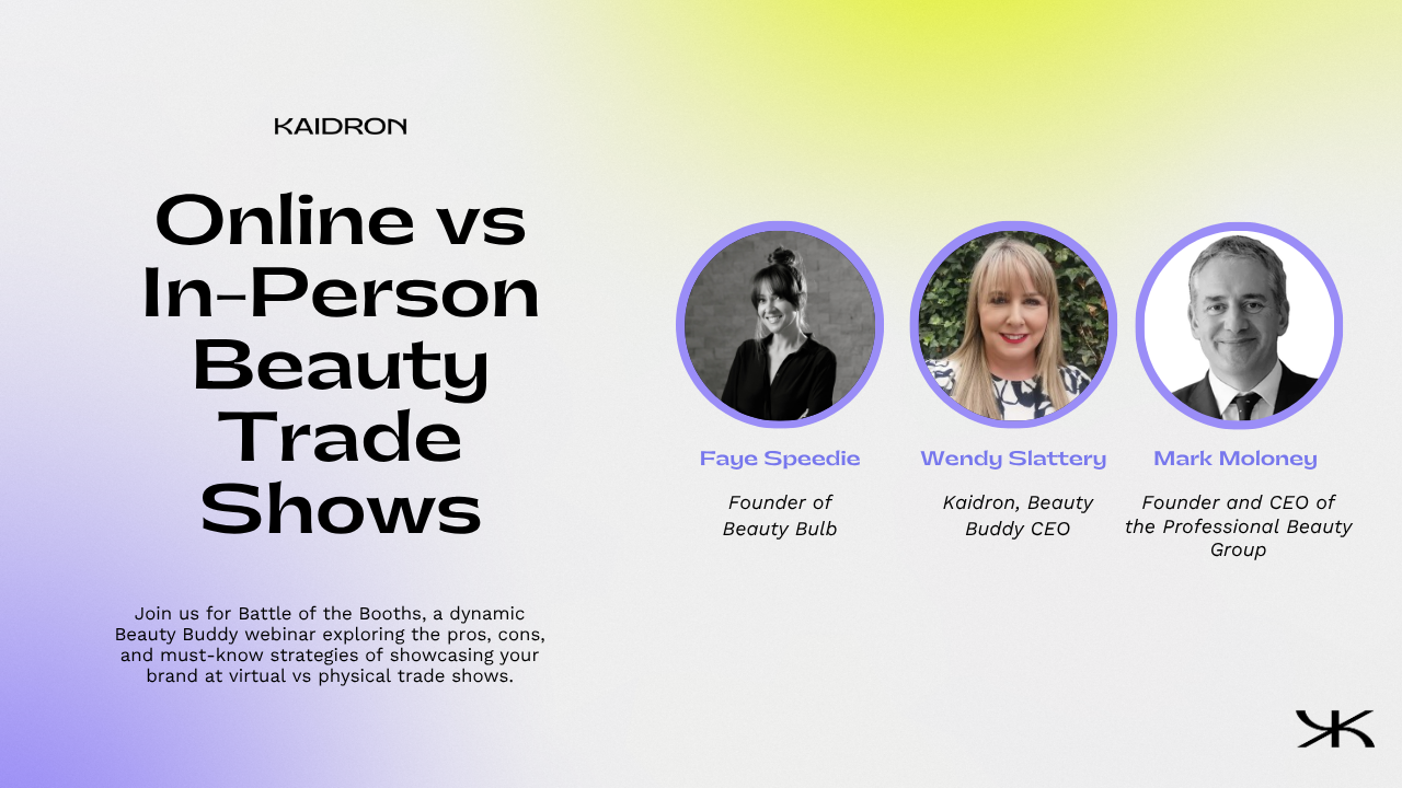 Battle of the Booths: Online vs In-Person Beauty Trade Shows