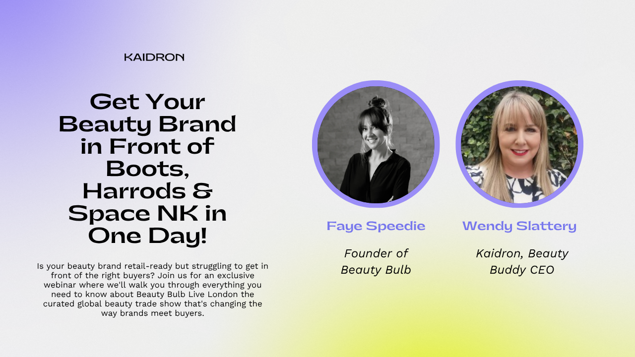 Get Your Beauty Brand in Front of Boots, Harrods & Space NK in One Day!